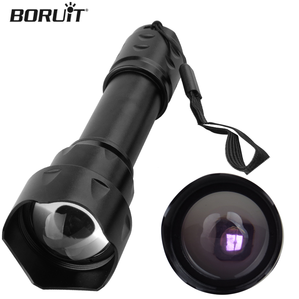 Hunting Thermal Imaging Scope - Boubit-ハイパワーLED懐中電灯,赤外線,850nm,ナイトビジョン,戦術,狩猟,ズーム,ipx6,防水,フラッシュ,18650バッテリー