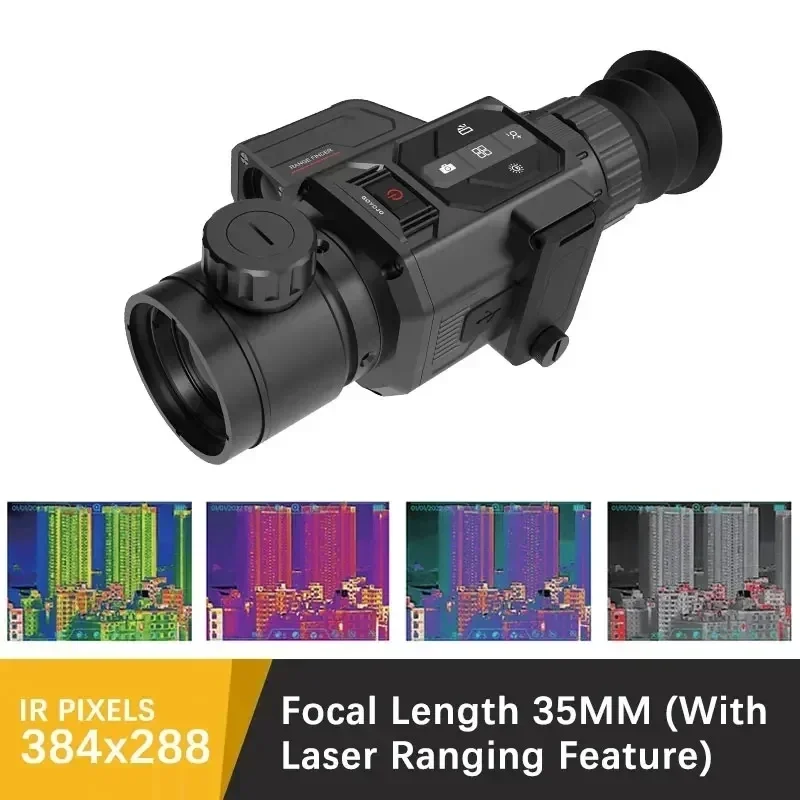 サーマルイメージング暗視スコープ望遠鏡 384x288 (5 - Hunting Thermal Imaging Scope のレビューと価格