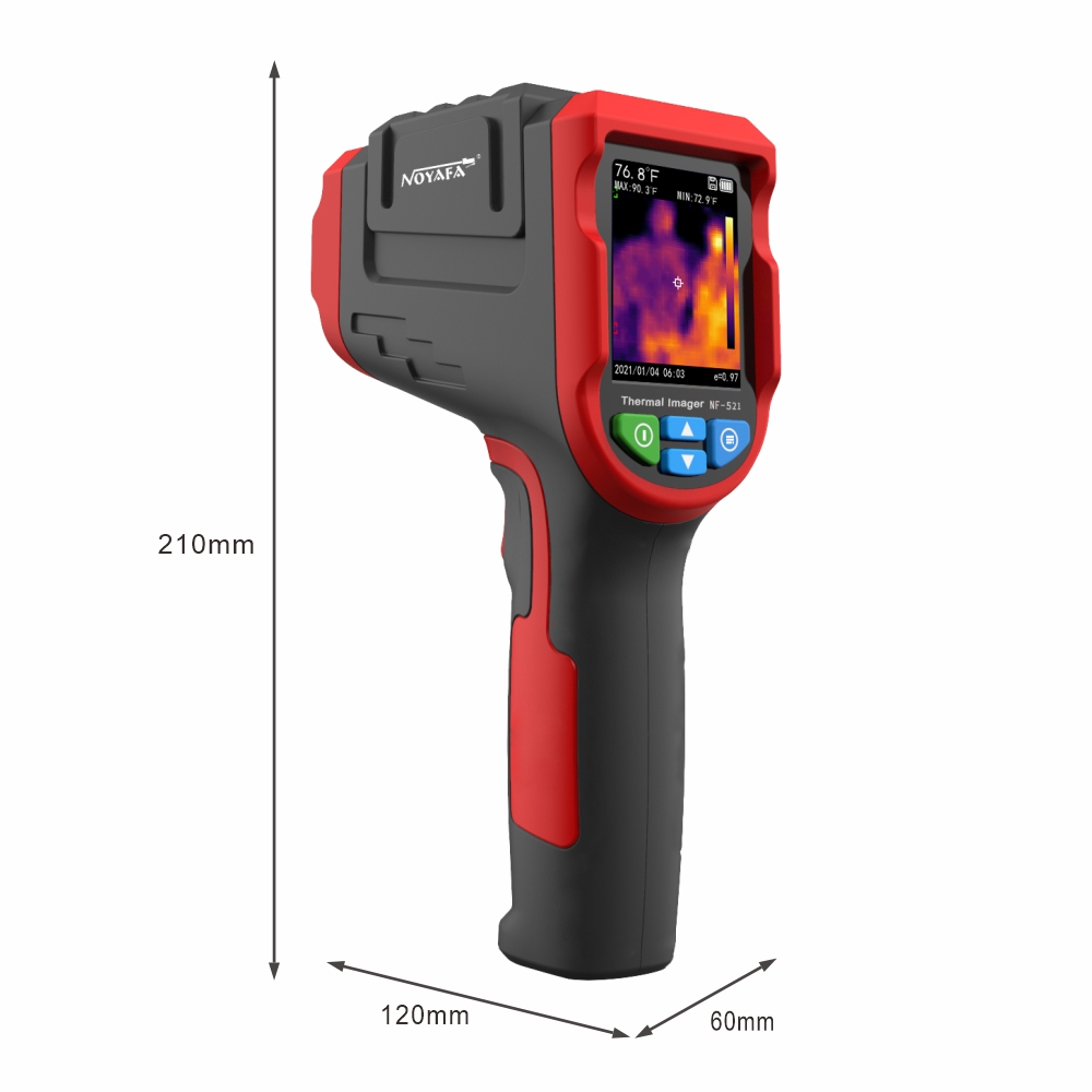 NF-521 熱画像カメラは可視光と赤外線の画像を融合させま - Nf 521 Thermal Imaging Camera のレビューと価格